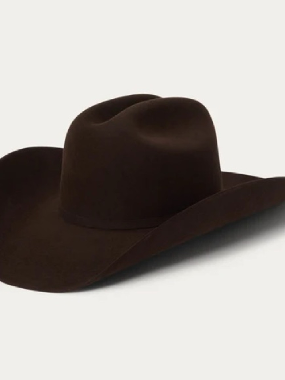 Stetson Dark Brown Felt Cowboy Hat